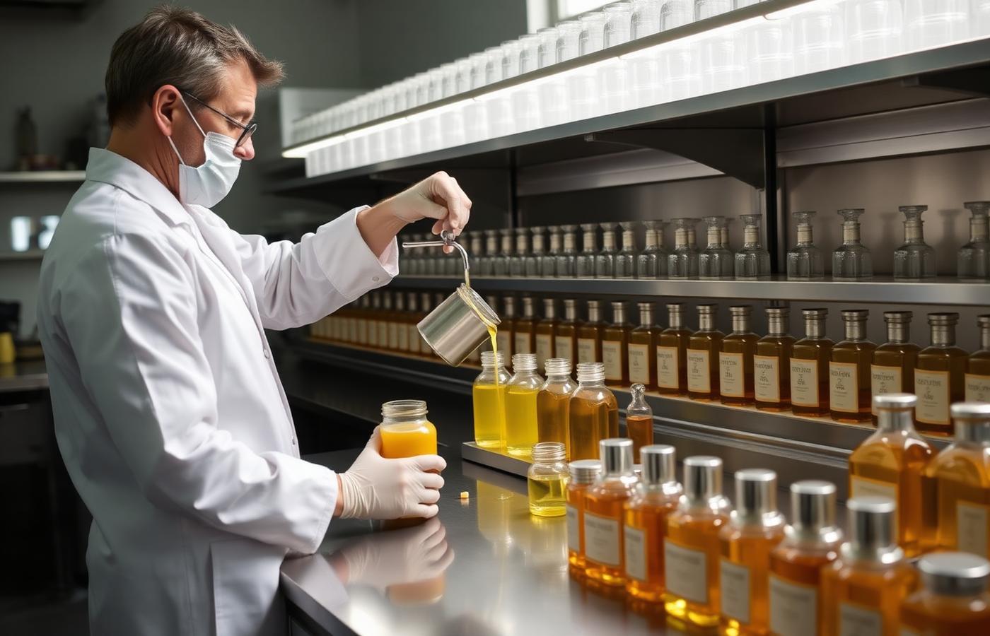 Laboratorio Kerau: riempimento e controllo qualità delle fragranze in Italia